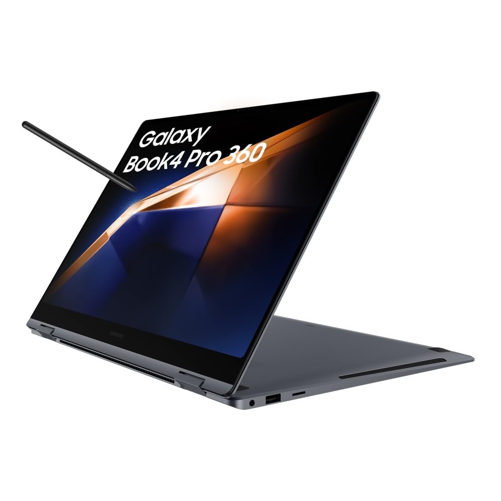 Samsung Galaxy Book4 Pro 360 Laptop (2024) 16" Intel Core Ultra 7 16GB 512GB Moonstone Grey