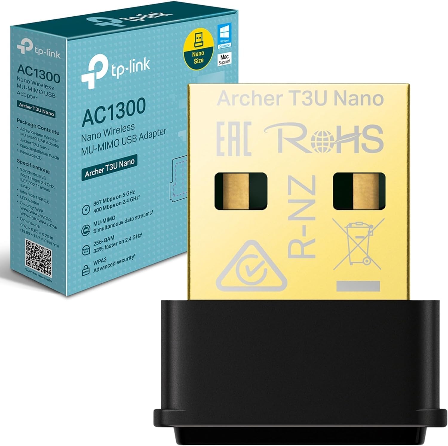 TP-Link Archer T3U Nano WiFi Dongle Review UK 2026