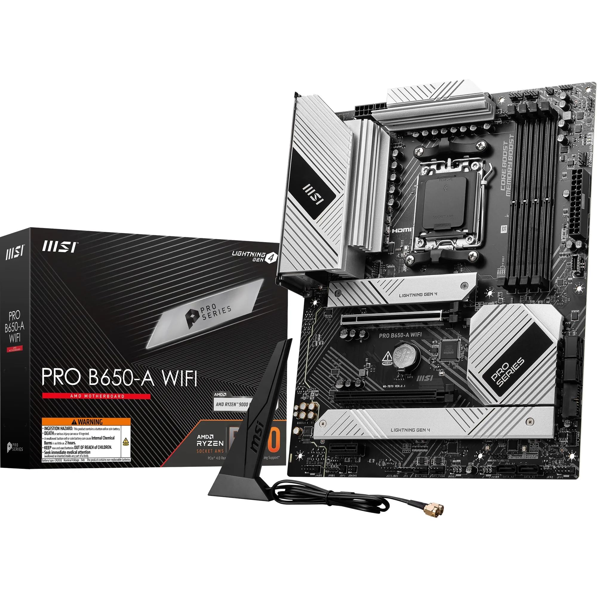 MSI PRO B650-A Wifi Motherboard, ATX