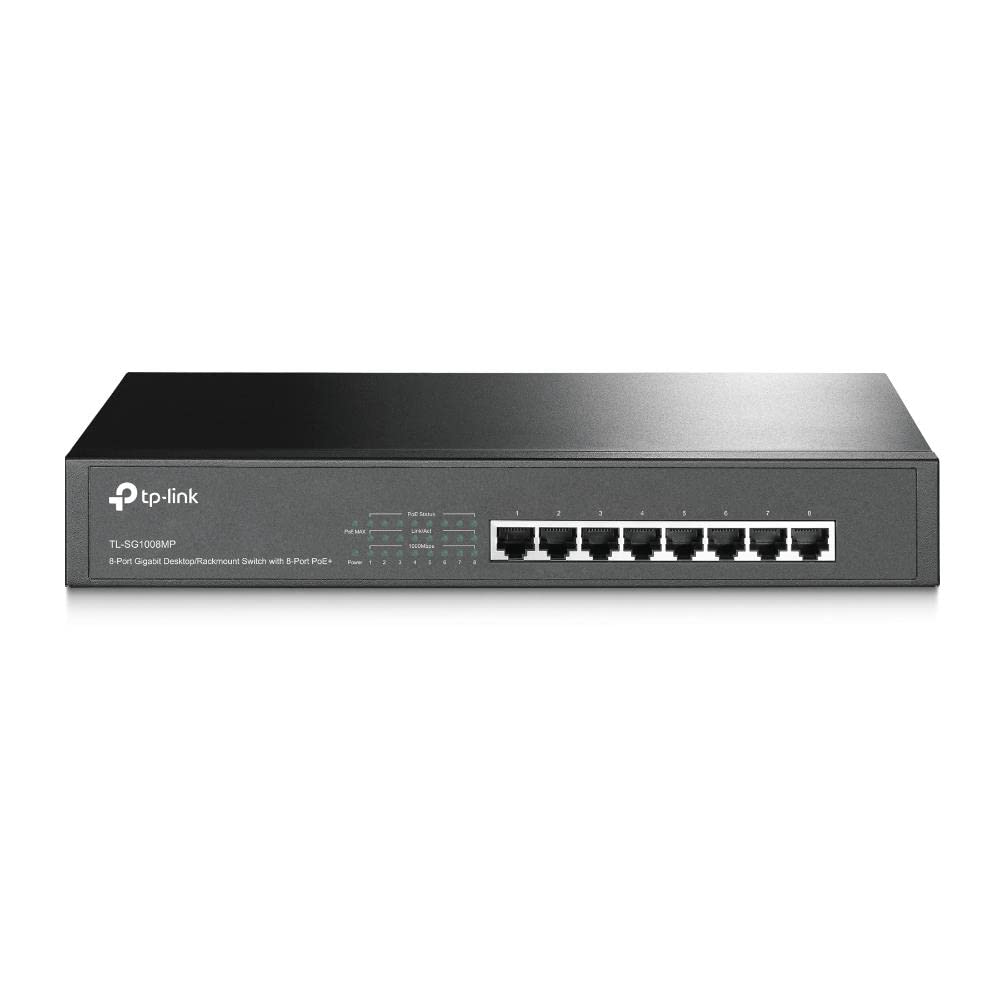 TP-Link TL-SG1008MP Network Switch Review UK (2026) - Tested