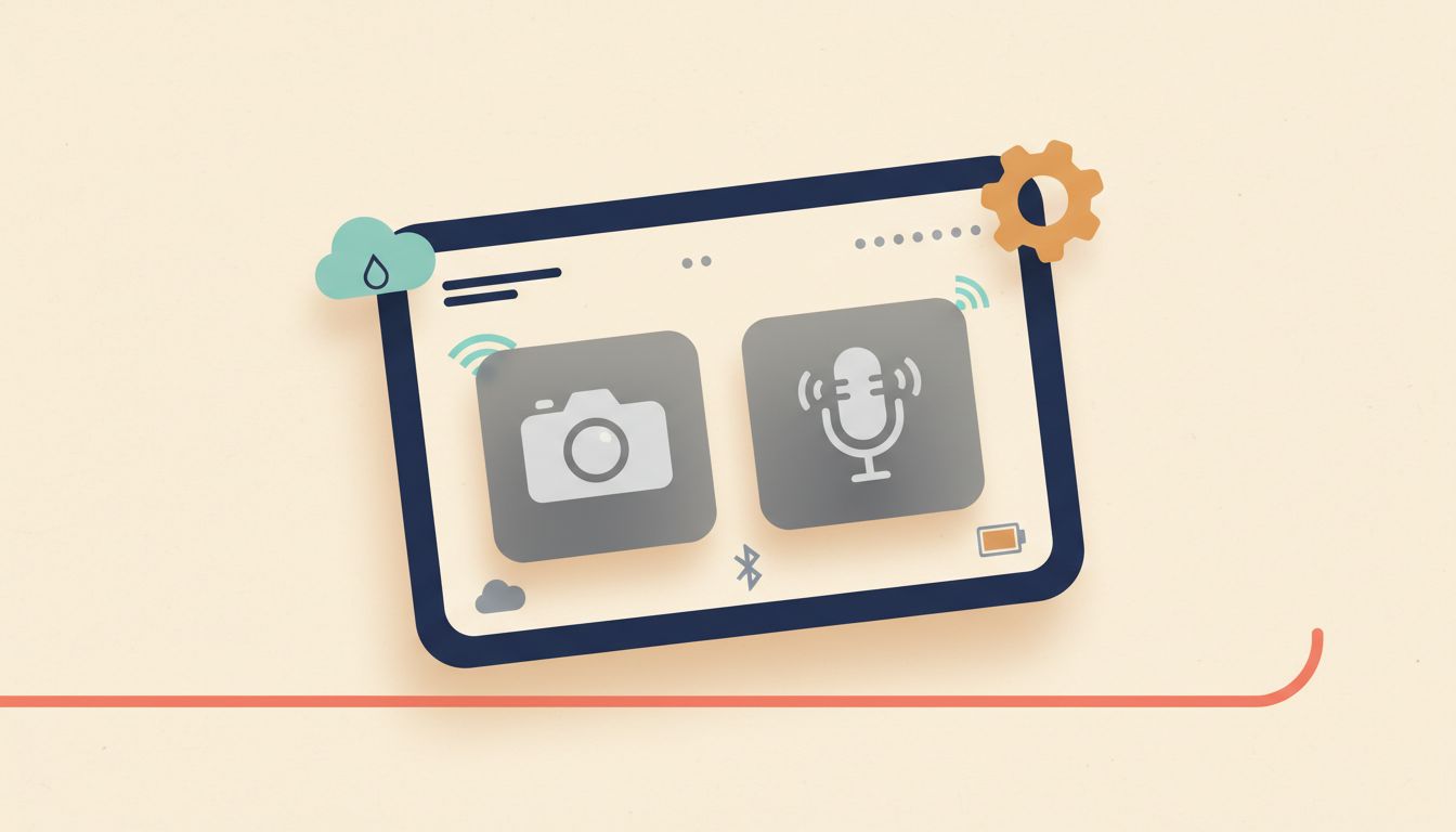 Block the Camera and Microphone System-Wide Using Quick Settings Toggles