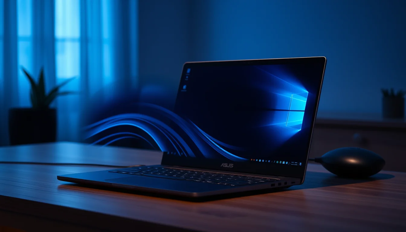 ASUS Zenbook ghost touching