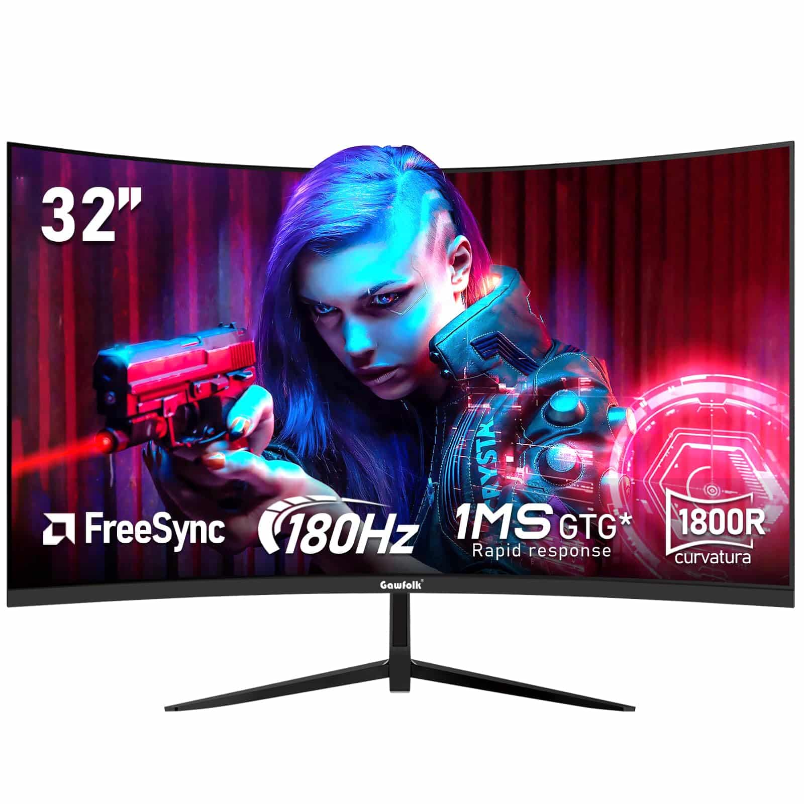 Gawfolk 32-inch 1080p 180Hz Gaming Monitor Review UK (2026) – Tested & Calibrated