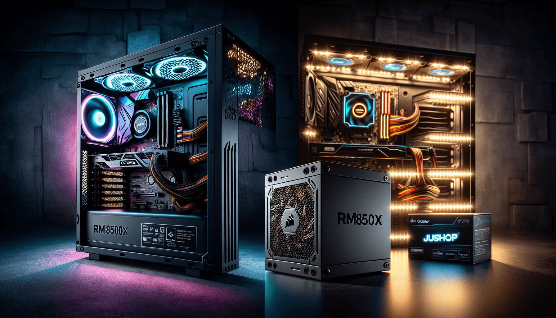 Best Endorfy Power Supplies: Corsair RM850x vs JUSTOP Black 750W