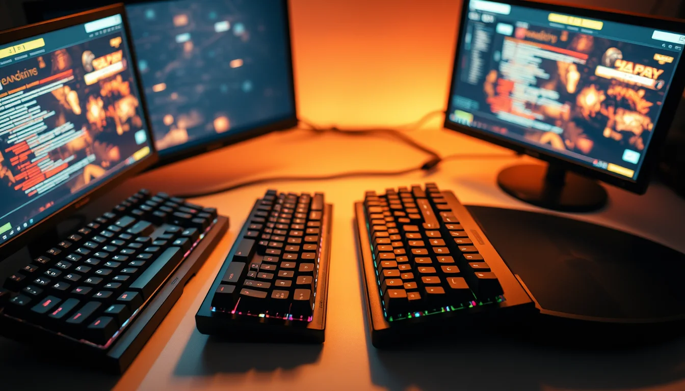 Best Gaming Keyboards for competitive FPS gaming