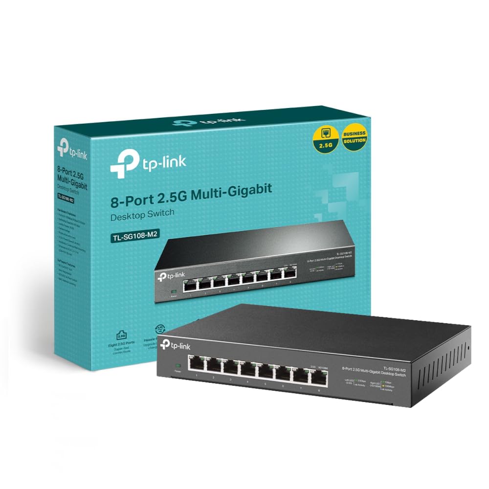 TP-Link TL-SG108-M2 Network Switch Review UK 2026