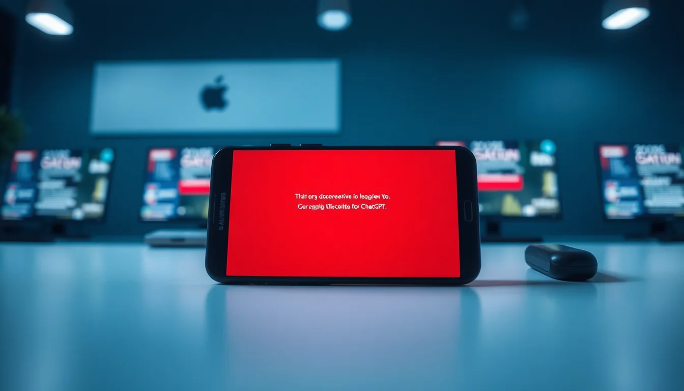 ChatGPT Android error fix
