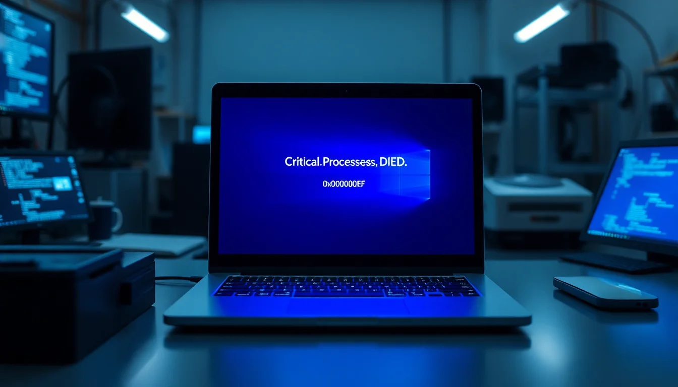 CRITICAL_PROCESS_DIED Windows 11