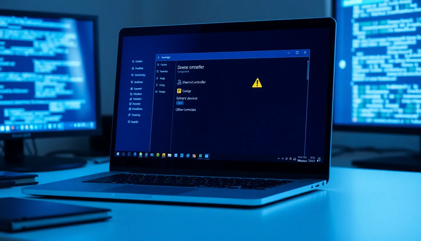 Ethernet controller driver missing Windows 11
