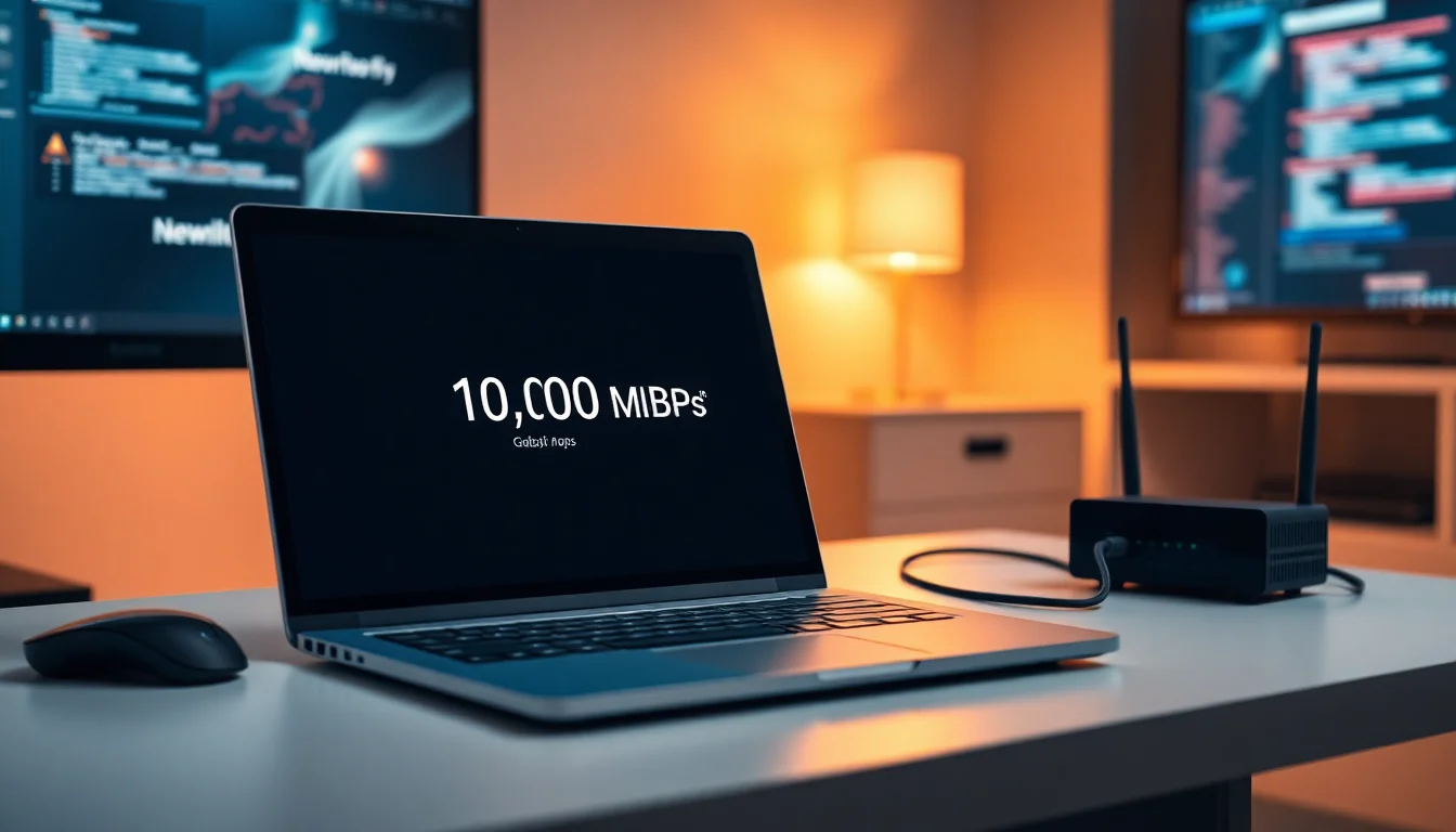 Ethernet limited to 100 Mbps