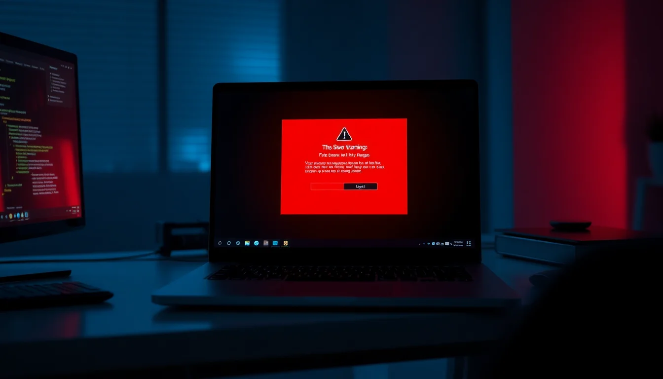 fake virus alerts pop up