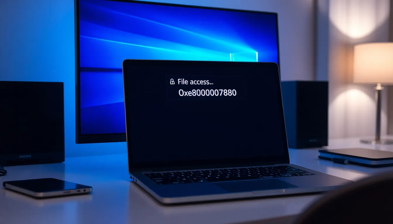 Windows 10 error 0x80070780