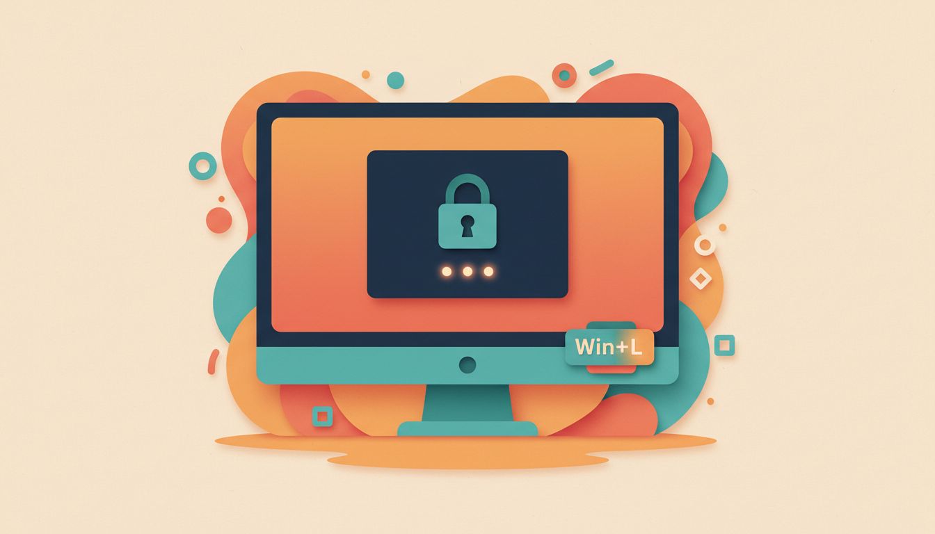 Win + L: Lock Your PC Instantly