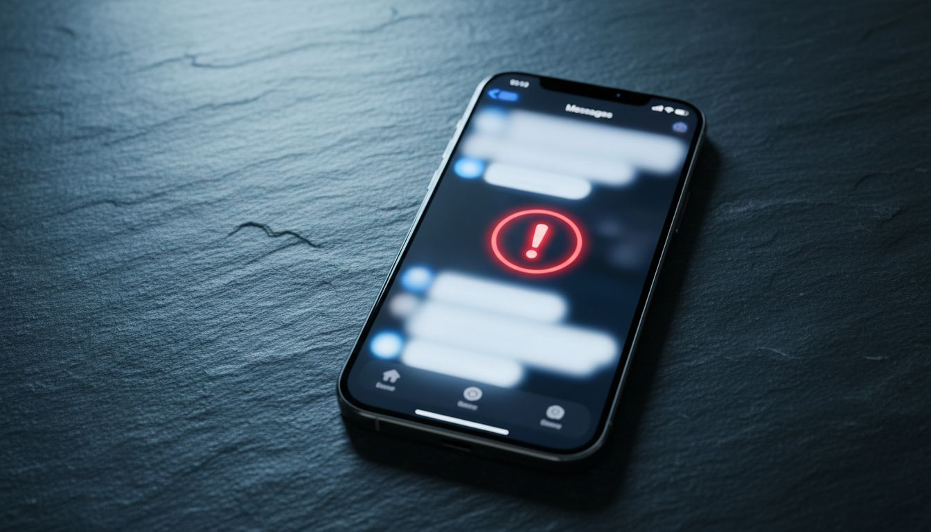iPhone cannot send messages