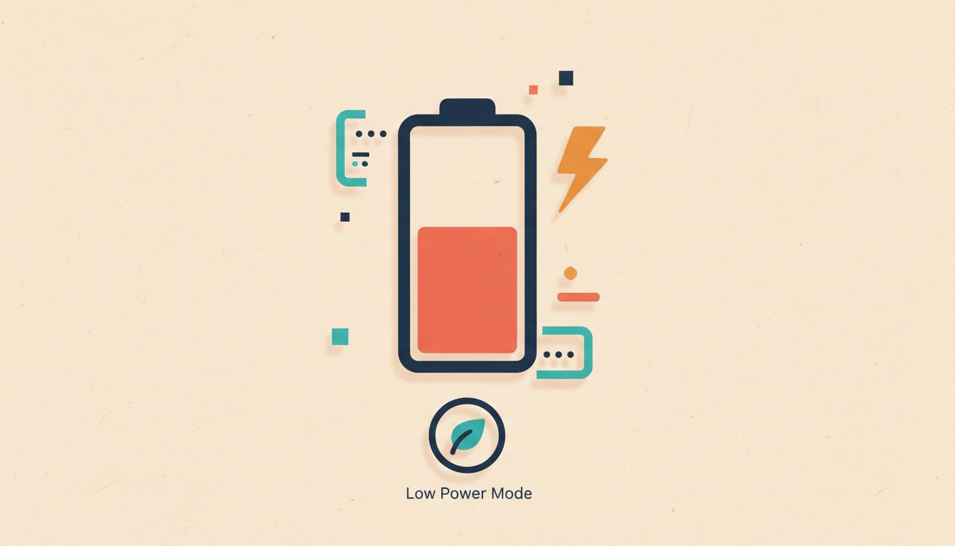 Auto-enable Low Power Mode when your battery dips below 25%