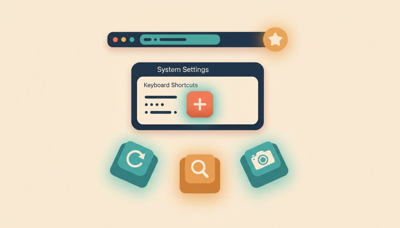Assign custom keyboard shortcuts to any menu item in any app