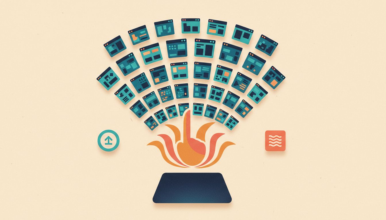 Use Mission Control and App Exposé swipes to manage windows