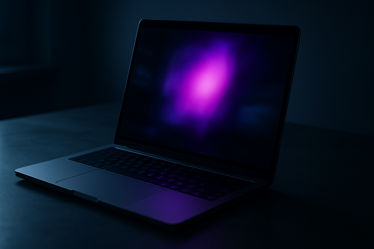 MacBook purple spot screen