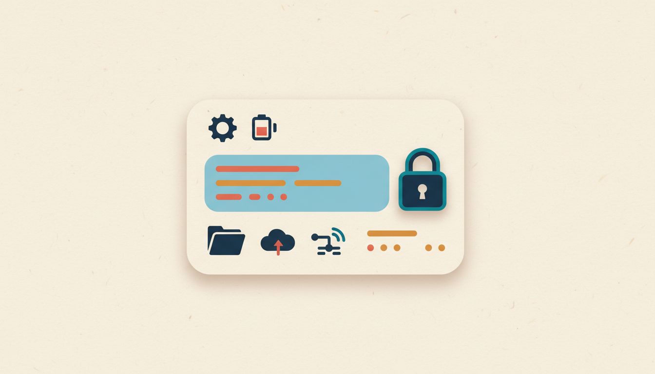 Open Privacy & Security Settings: your starting point for everything