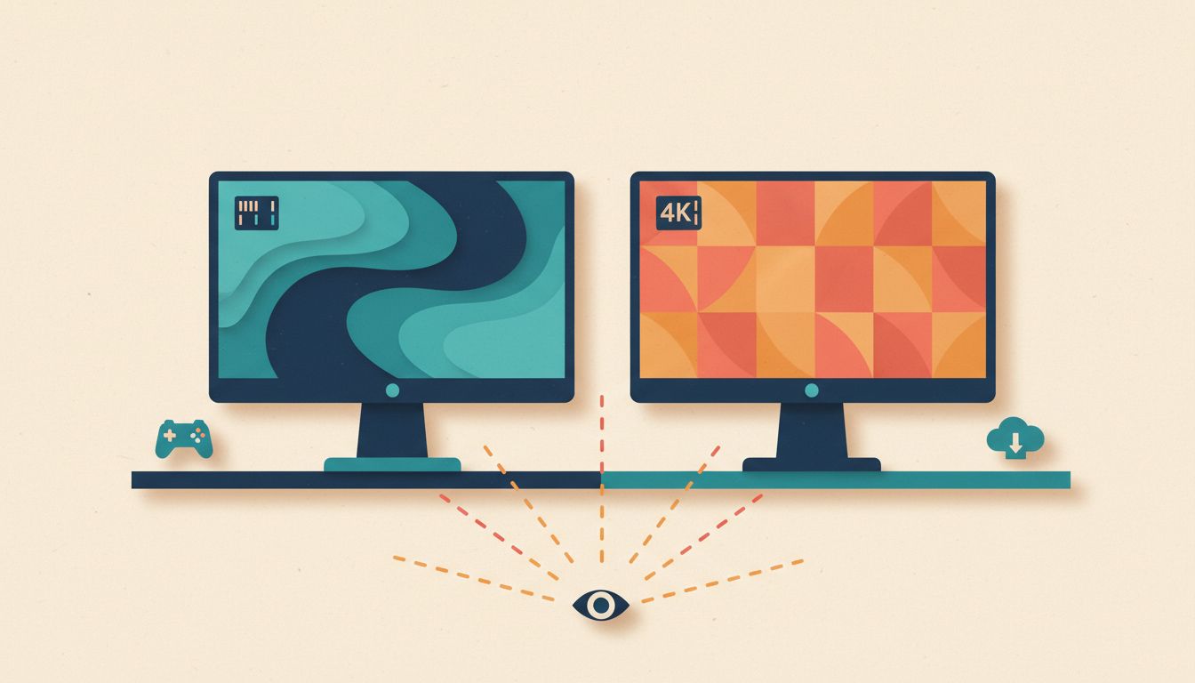 Choose 1440p for the best balance of sharpness and frame rate