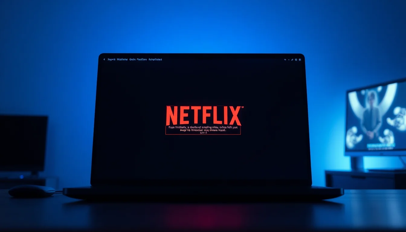 Netflix VPN proxy error
