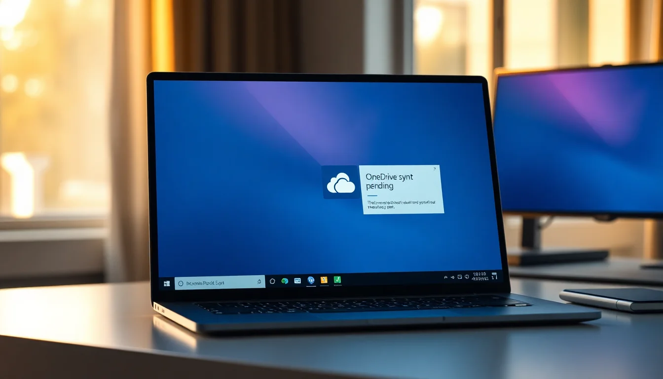 OneDrive sync pending Windows 11