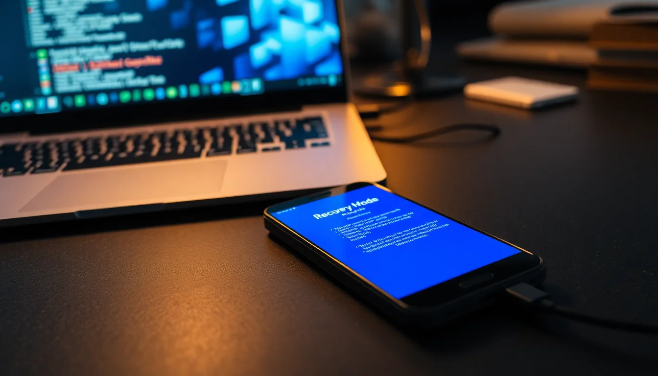 phone stuck recovery mode