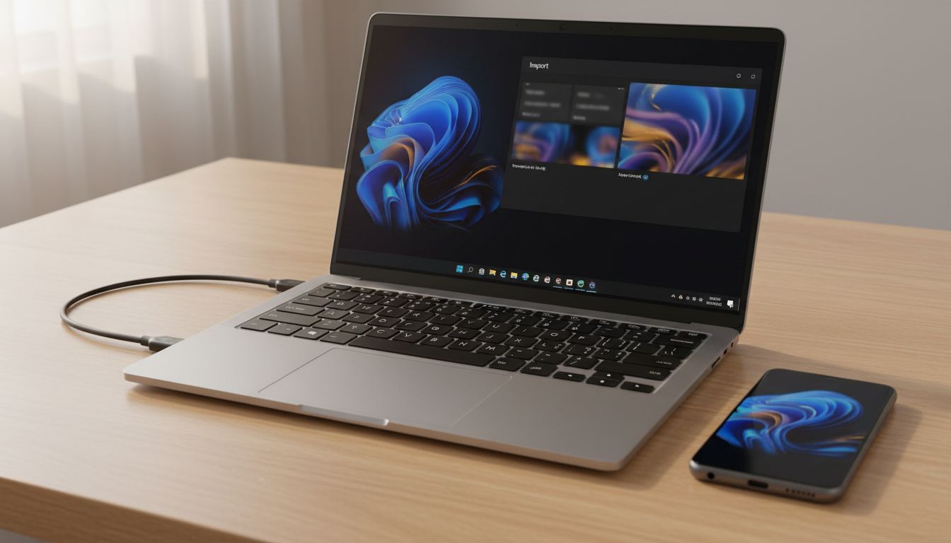 photos importing windows