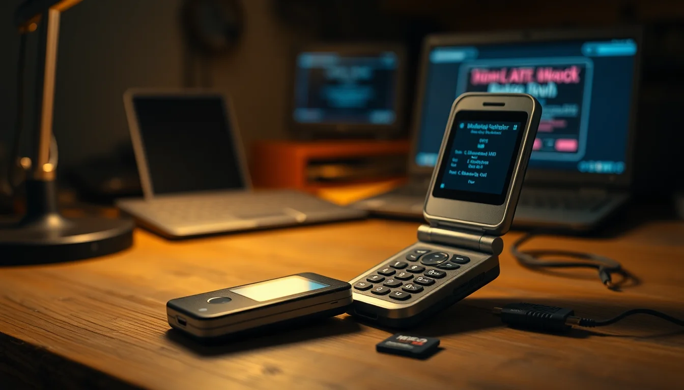 recover photos flip phone