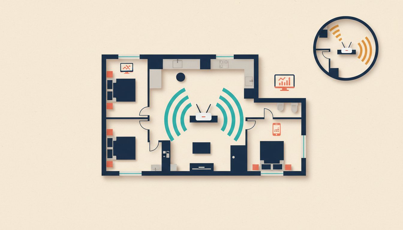 Reposition Your Router to a Central, Elevated Spot