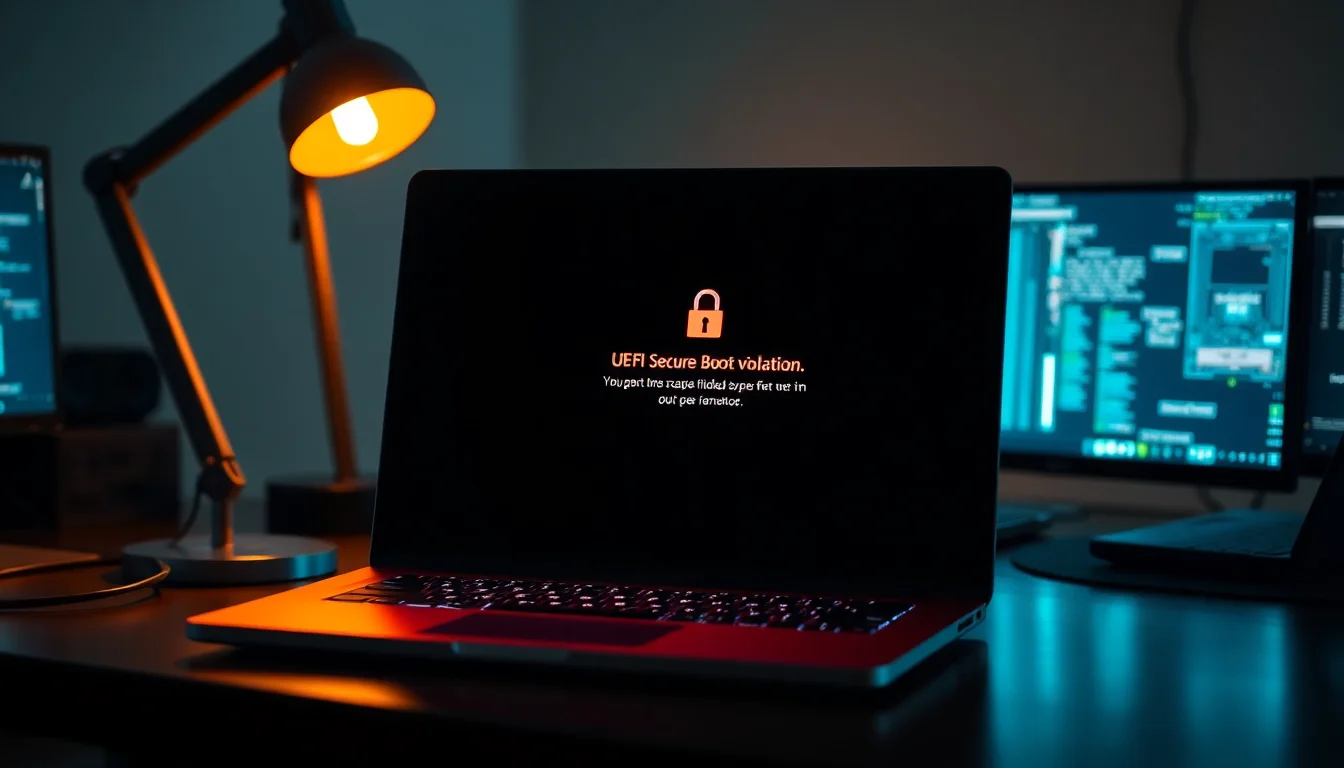Secure Boot violation