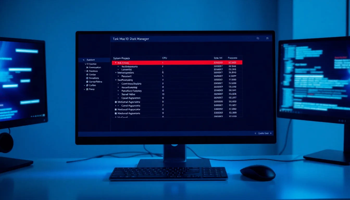 System process high CPU