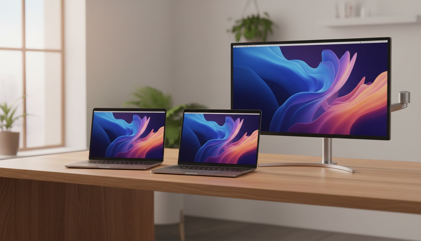 two Macs one monitor