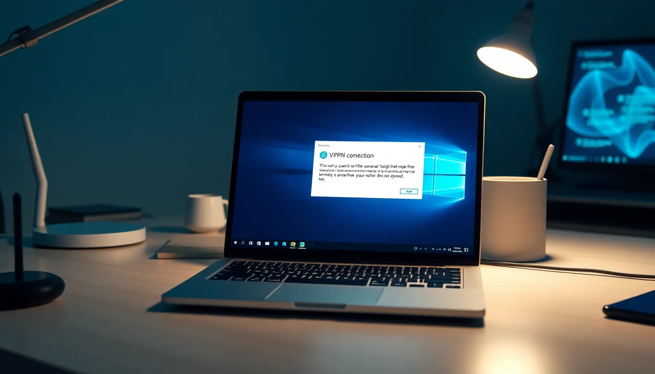 VPN Error 800 Windows 11
