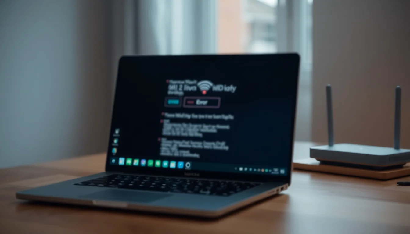 WiFi not working Windows