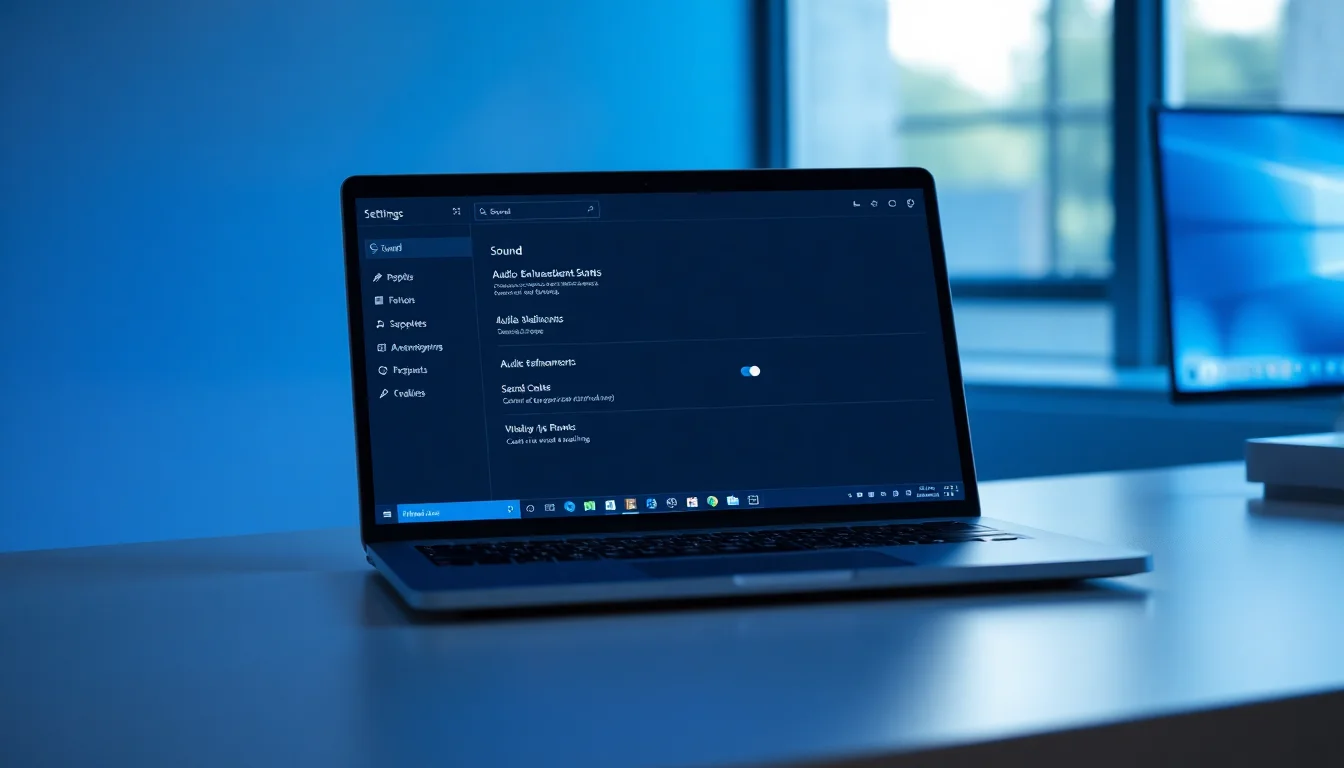 Windows 11 audio enhancements greyed out