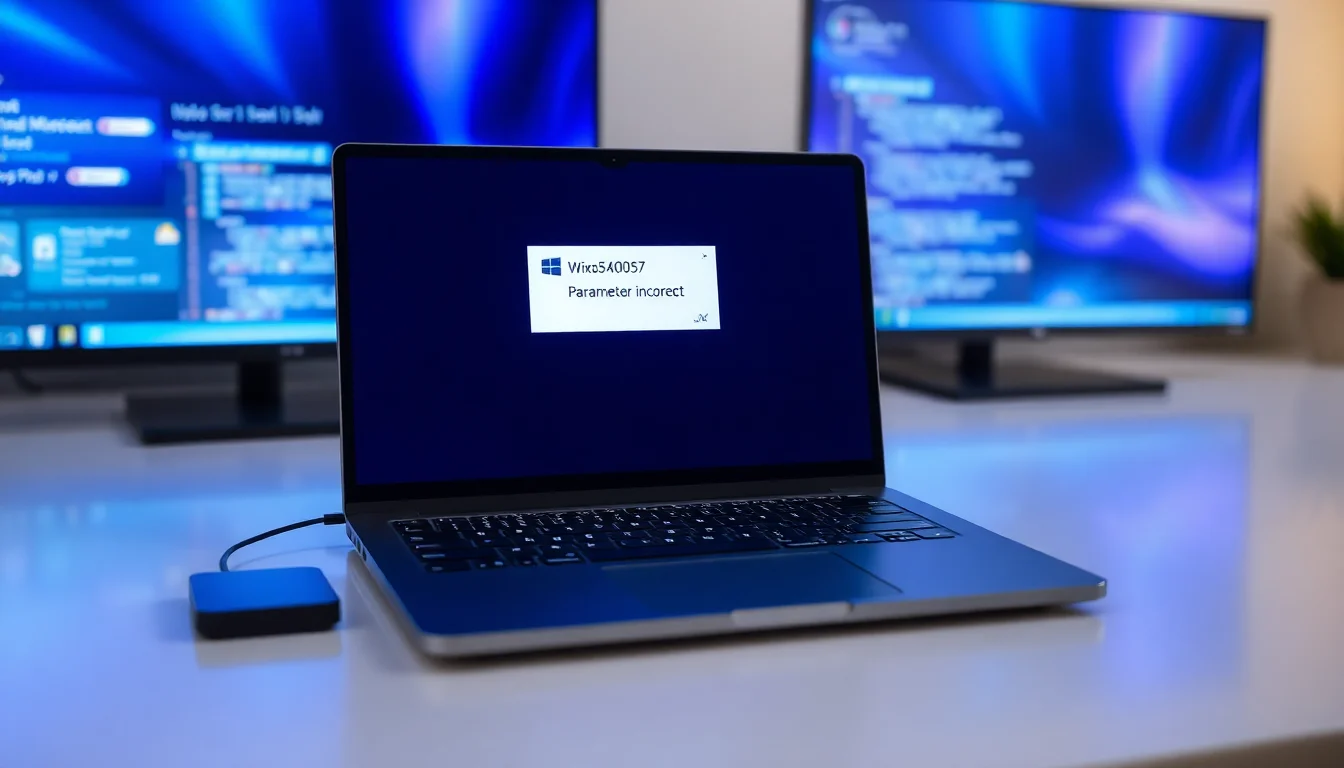 Windows 11 backup error 0x80070057