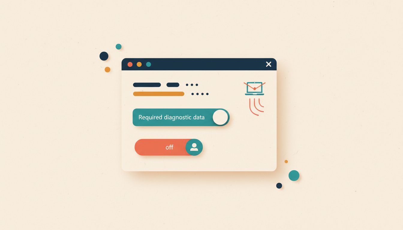 Reduce Microsoft's telemetry collection in Diagnostics and Feedback