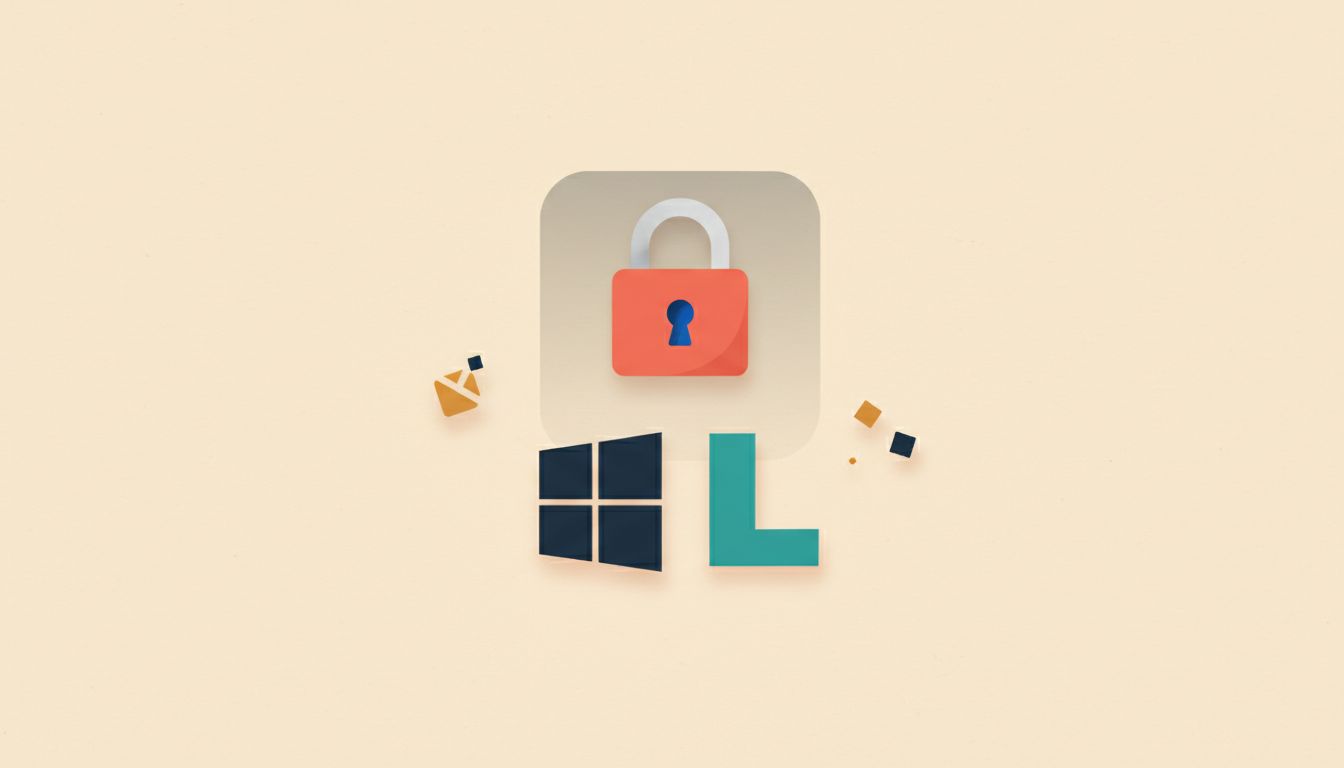 Lock your PC the moment you step away (Windows key + L)