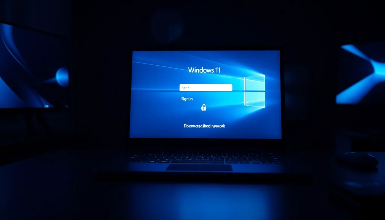 Windows 11 offline sign-in