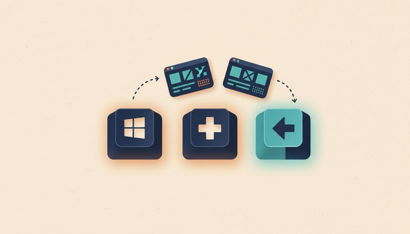 Learn the virtual desktop keyboard shortcuts that remove the mouse entirely