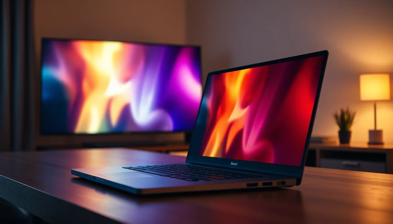 wireless laptop to TV connection