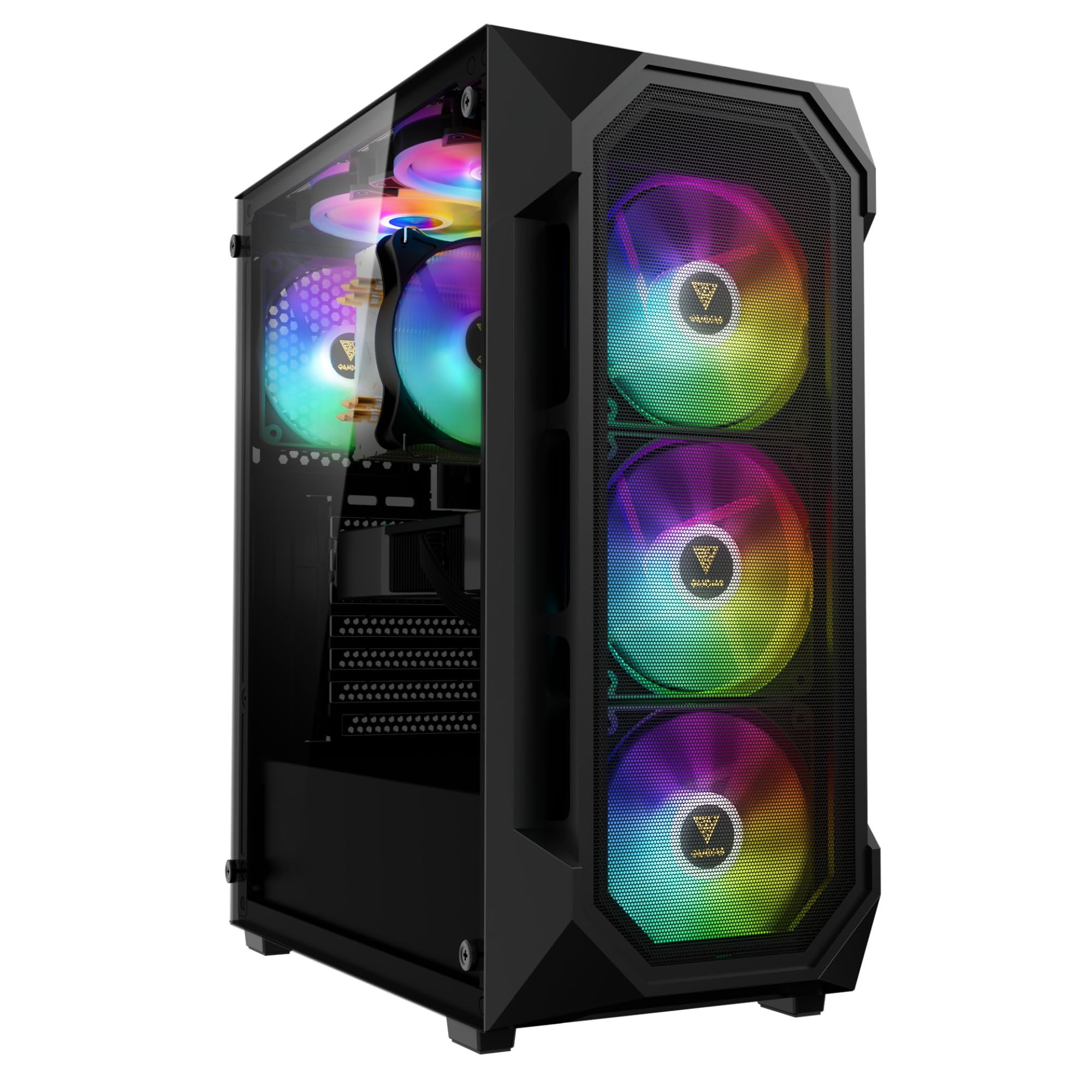 GAMDIAS AURA GC1 Elite ARGB Case Review: Budget Gaming PC Build Solution