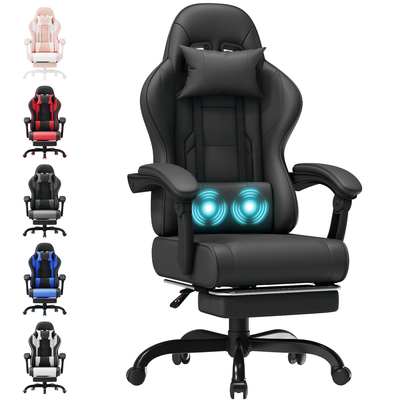TRIUMPHKEY Gaming Chair with Massage Lumbar Support Review UK 2026